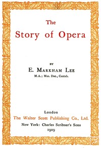 The story of opera book cover