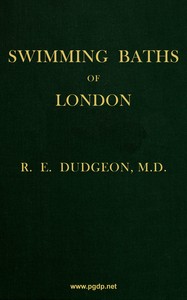 The swimming baths of London book cover