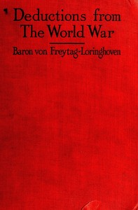 Deductions from the World War book cover