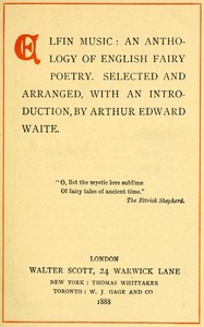 Elfin music book cover