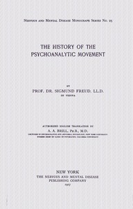 The history of the psychoanalytic movement book cover