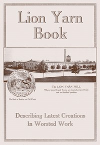 Lion yarn book book cover