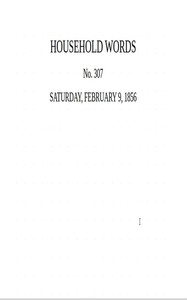 Household words, no. 307, February 9, 1856 book cover