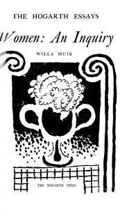 Women: an inquiry book cover
