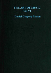 The art of music, Vol. 06 (of 14) book cover