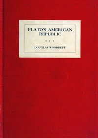 Plato's American Republic book cover