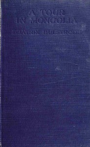 A tour in Mongolia book cover