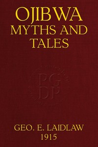 Ojibwa myths and tales book cover