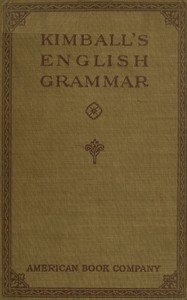English grammar book cover