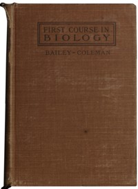 First course in biology book cover