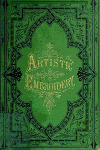 Artistic embroidery book cover
