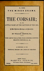 The corsair; or, the little fairy at the bottom of the sea book cover