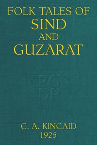 Folk tales of Sind and Guzarat book cover