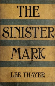 The sinister mark book cover
