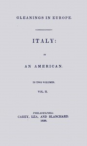 Gleanings in Europe book cover